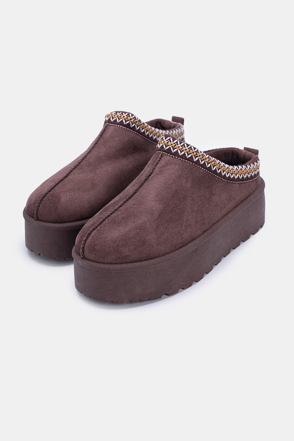 “CACAO” TEDDY SLIPPERS